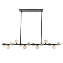 Kilby Iron 14 Light Linear Pendant